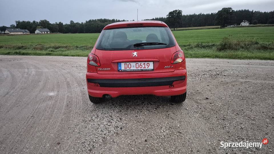 Peugeot 206 Plus 14 8V benzyna 2009 Okazja Toruń