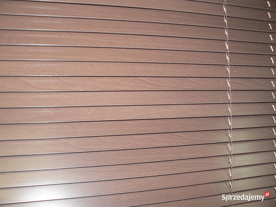 żaluzja drewniana 63x200 lewa Wystrój okien Warszawa