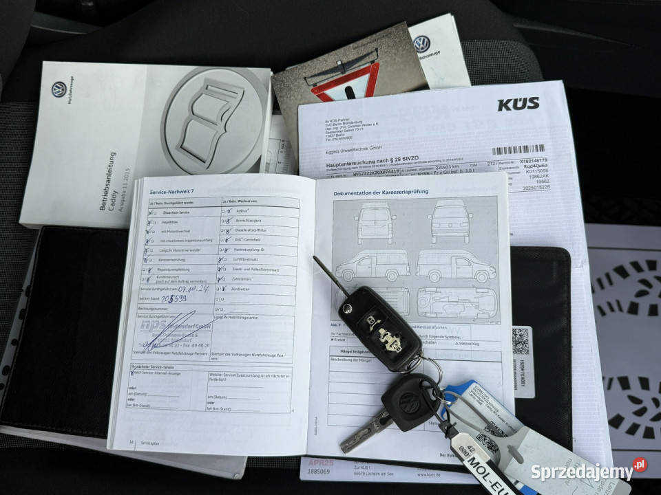 Volkswagen Caddy nawidoinwestowanymotylez Dąbrowa