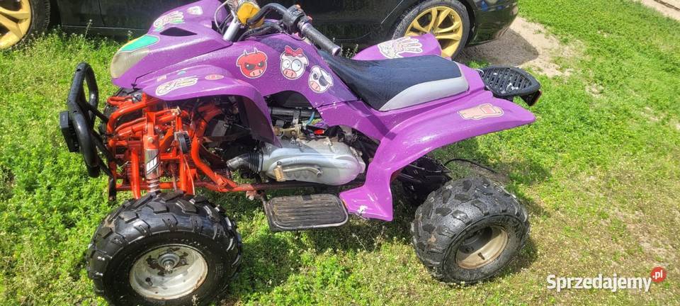 Quad 200 duża rama łódzkie Drużbice-Kolonia