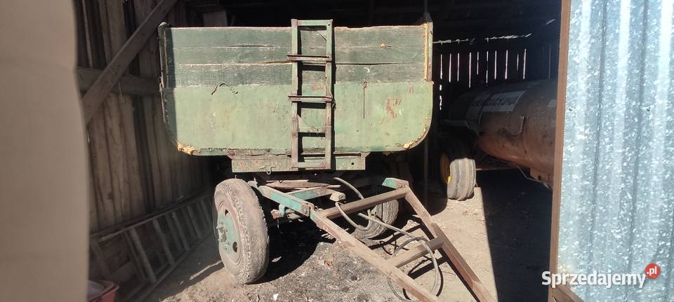 Przyczepa rolnicza nieuszkodzony Przyczepy rolnicze Olszanka