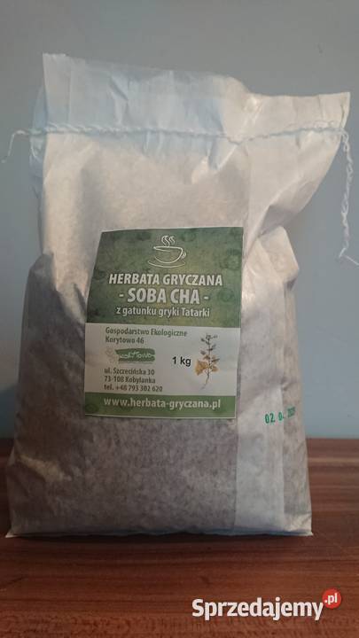 Herbata gryczana Soba Cha 1 Tatarka Korytowo zachodniopomorskie Stargard