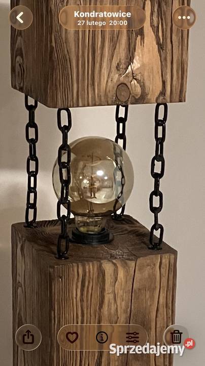 Lampa podłogowa loft Kondratowice