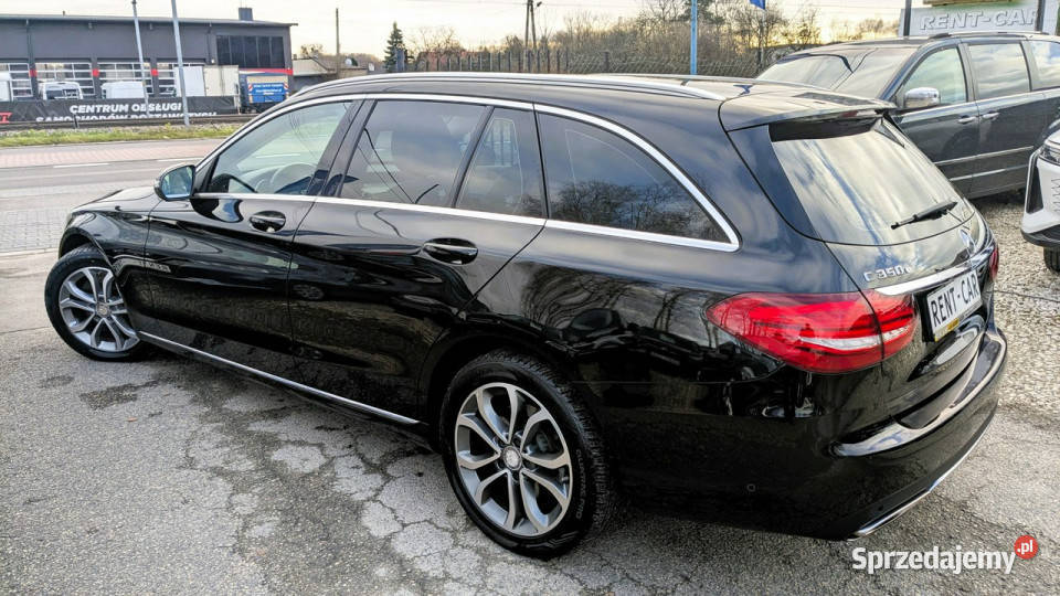 Mercedes C 350 relingi dachowe Mercedes-Benz śląskie Częstochowa