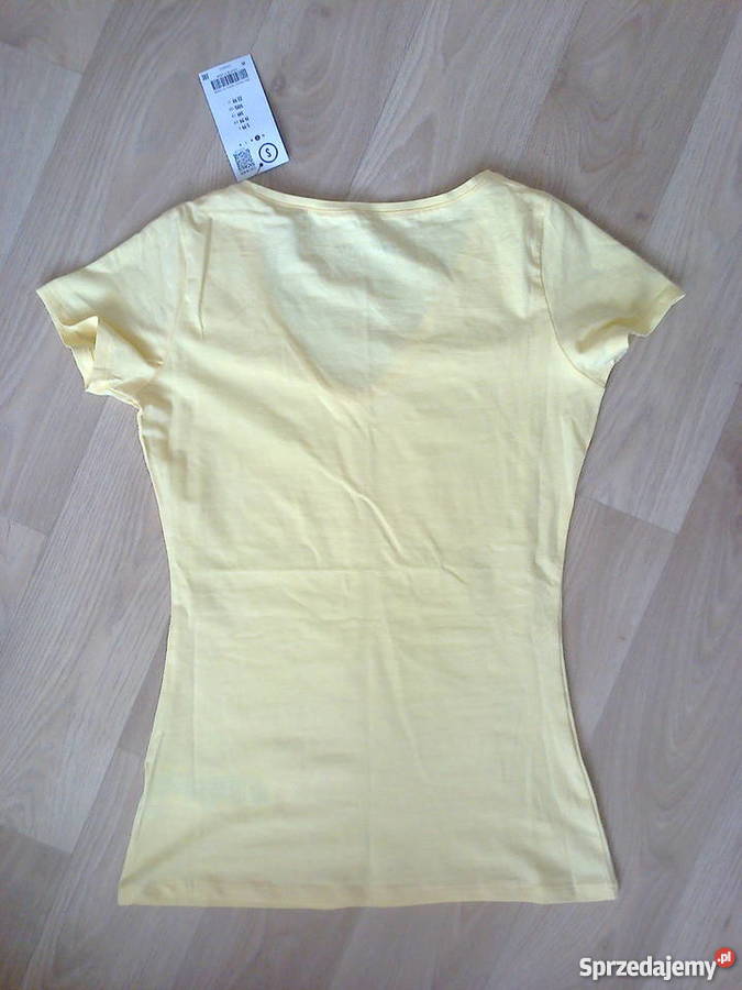 słonecznożółty tshirt Orsay S Orsay Bluzki i koszule Olkusz sprzedam