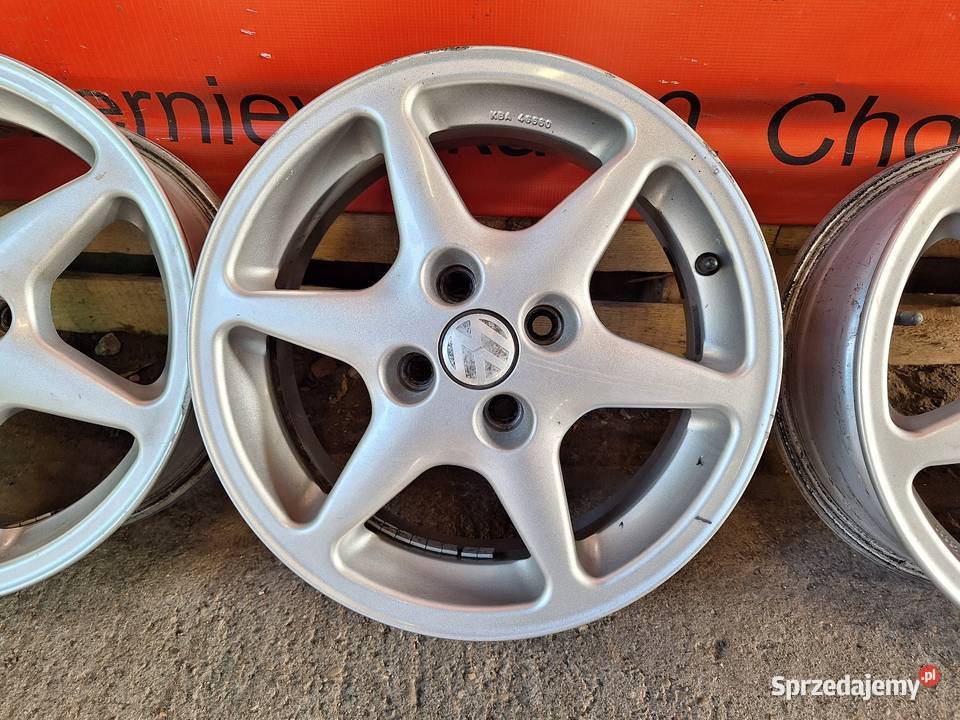 Alufelgi 4x100 15 ET38 VW Polo Golf Renault Opel kujawsko-pomorskie Choceń