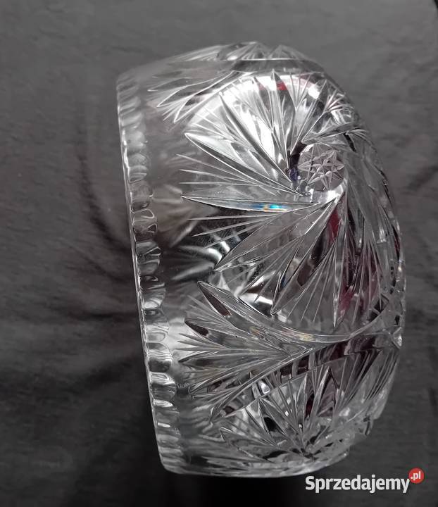 Misa kryształowa wzór Młynek Średnica 195 wielkopolskie Koźminek sprzedam