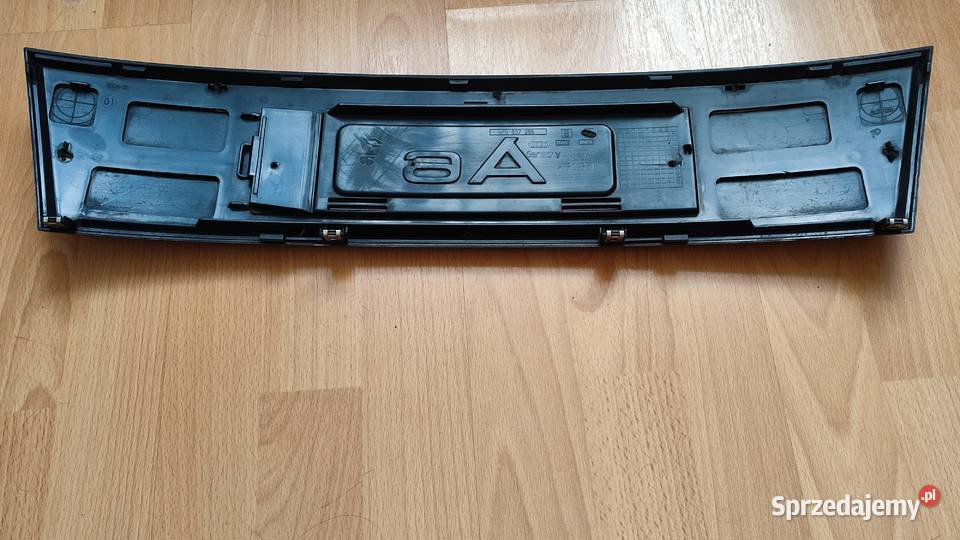 BLENDA TABLICY REJESTRACYJNEJ AUDI A 6 Wrocław sprzedam