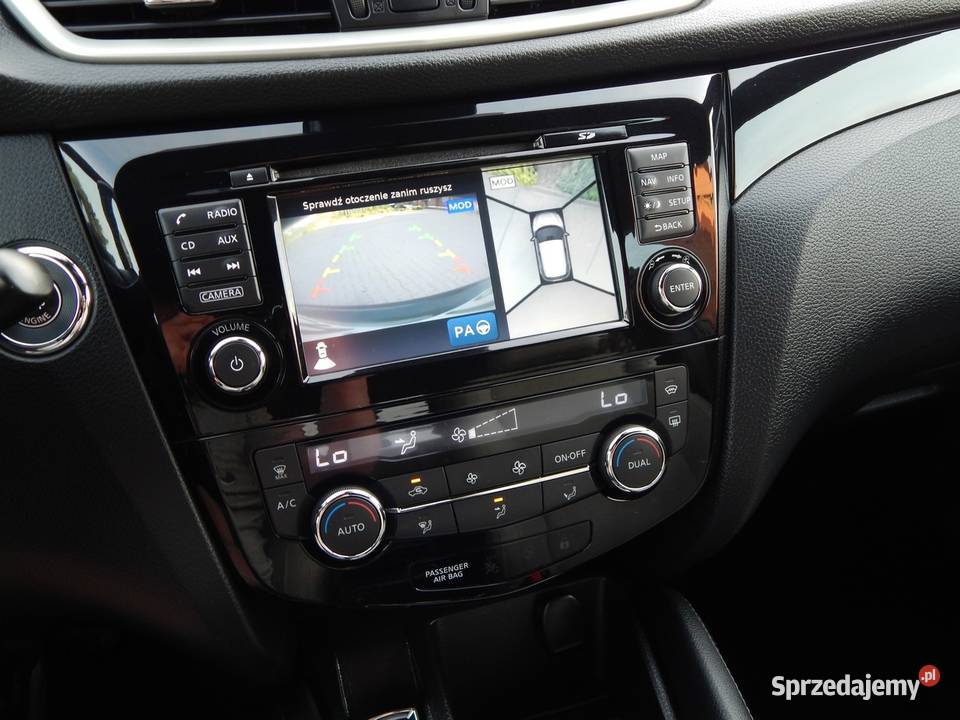Nissan Qashqai 16 Dci 130 Automat Full Led Radar poduszka powietrzna Łosice