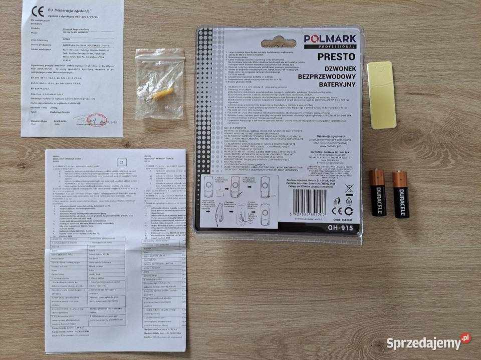 Dzwonek Bezprzewodowy Polmark Presto Profesional Radom