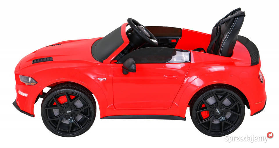 Ford Mustang GT auto na akumulator EVA czerwony Warszawa