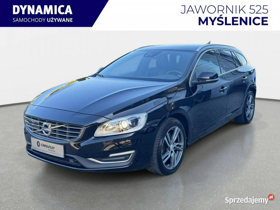Volvo V60 20 D4 190 automat 2017 r HAK przebieg centralny zamek Myślenice sprzedam