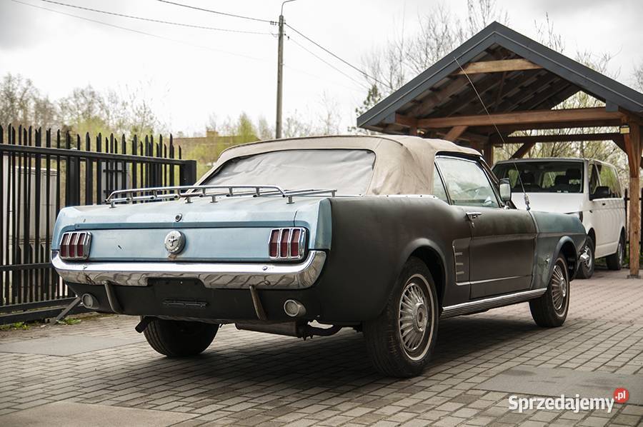 MUSTANG 1966 I GENERATION 6 CYLINDRÓW 33L CABRIO Warszawa