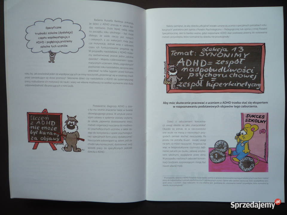 ADHD i szkoła Poradnik nauczycieli Szczecin