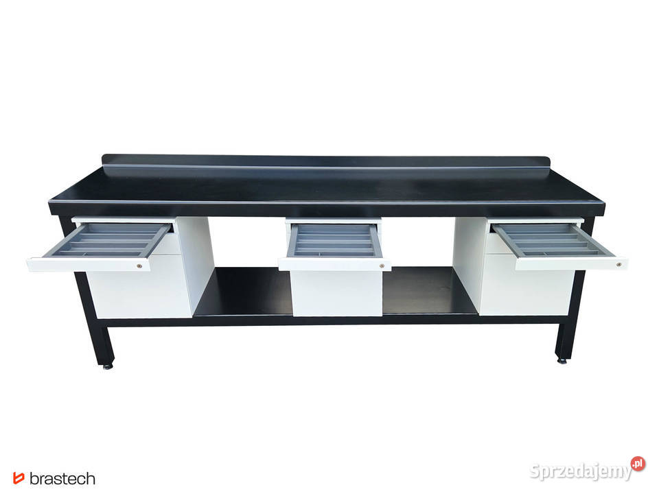 Stół warsztatowy 90 x 232 x 615 Blat stalowy 5 pomorskie Sątoczno sprzedam