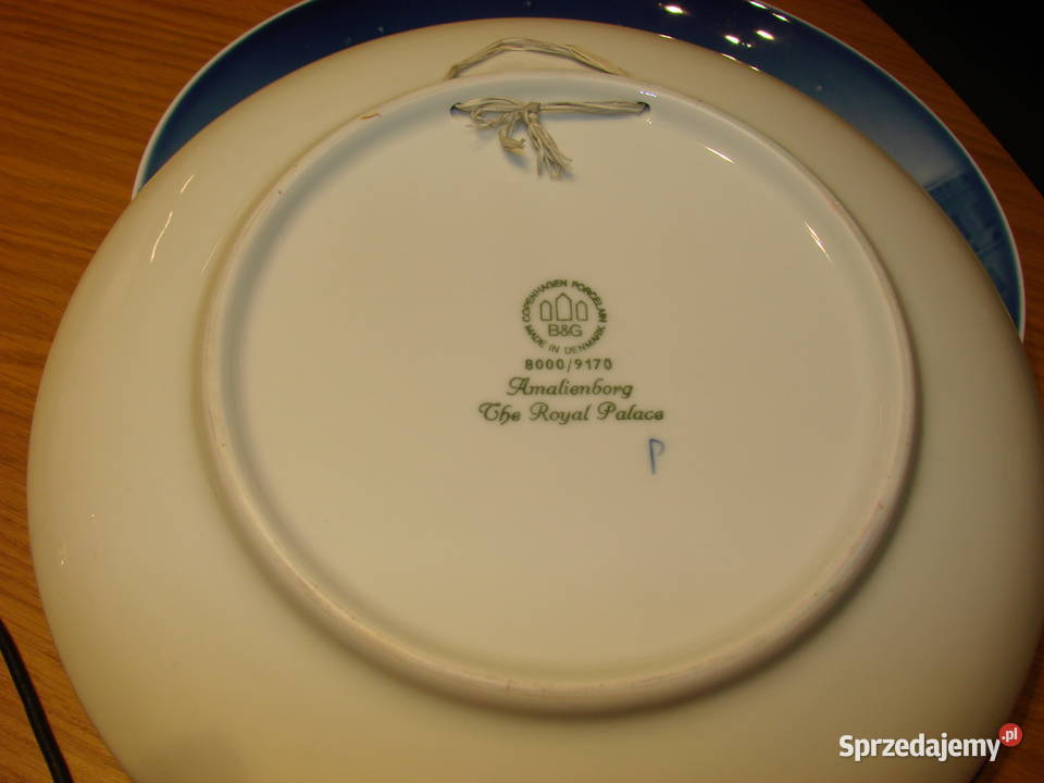 BG duński talerz świąteczny 1970 Pruszcz Gdański