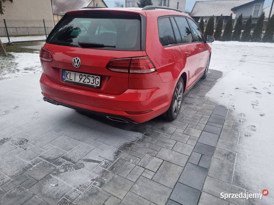 Volkswagen Golf 75 RLine 16 TDI 116 2019 isofix Niepołomice