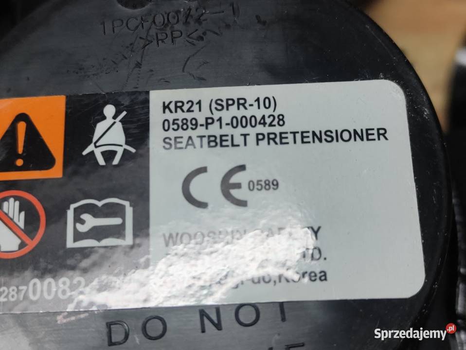 Pas Bezpieczeństwa Prawy Tył Opel Karl 42391223 Pleszew