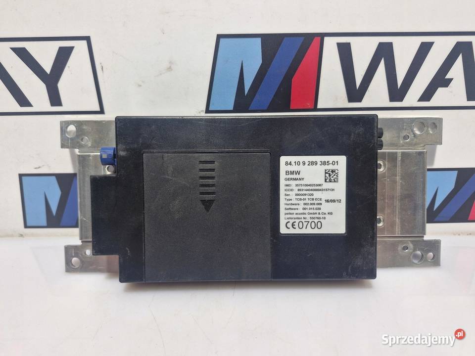 BMW F01 F02 F34 MODUŁ STEROWNIK TELEMATIK Komputery sprzedam