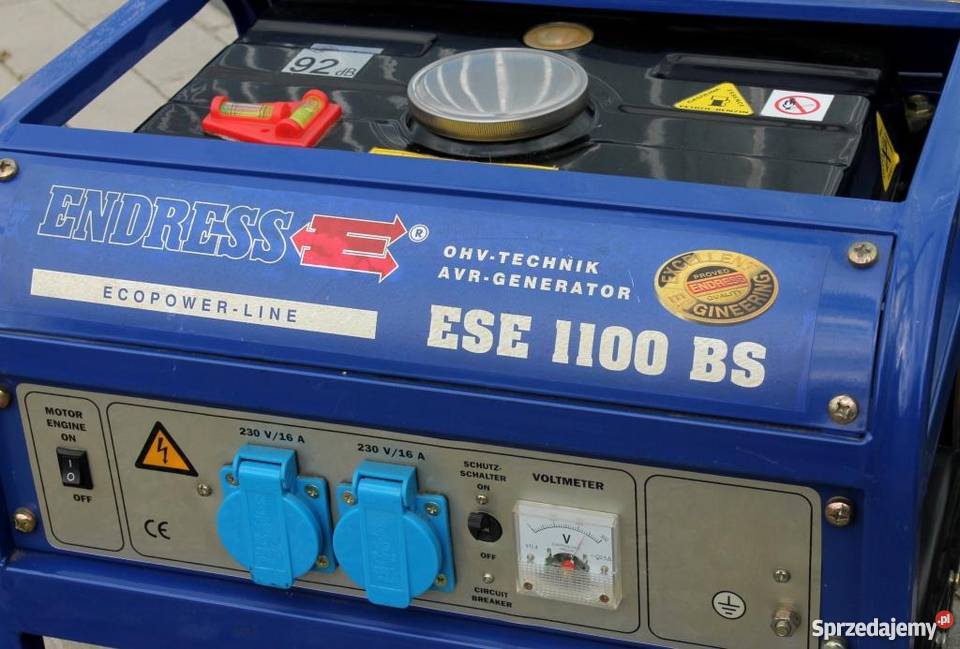 Agregat przenośny prądotwórczy ESE 1100 BS