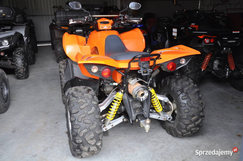 Quad Kymco maxxer 450 09 7200 przebieg stan Frampol