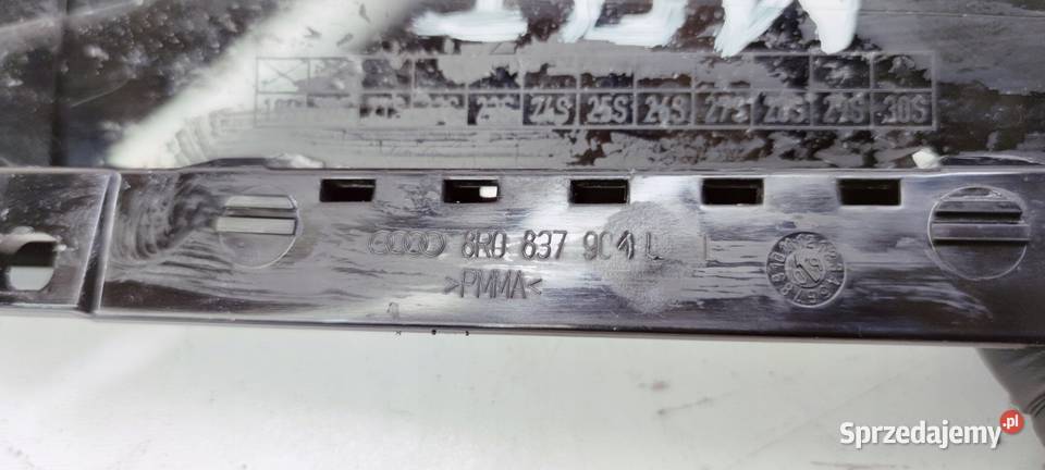 NAKŁADKA OSŁONA DRZWI AUDI Q5 8R 8R0837901L LP Przystajń