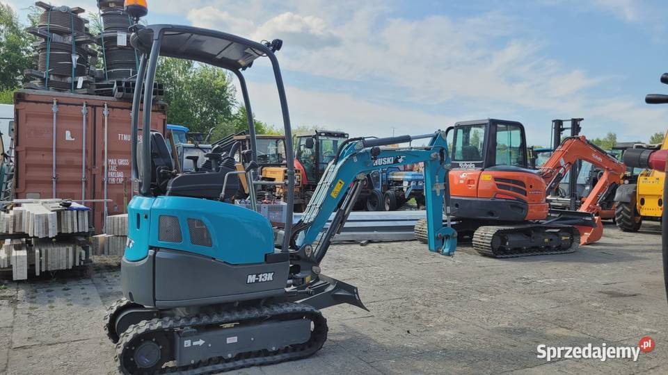 Minikoparka TOYOTA Huski MESSERSI M13K Motoryzacja podkarpackie Zaklików