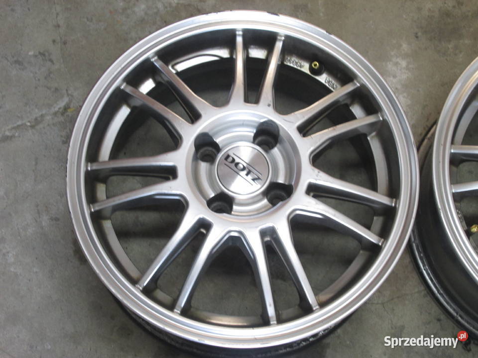 Alufelgi 4x100x15 Toyota Kia Hyundai Suzuki aluminiowe Krasnystaw
