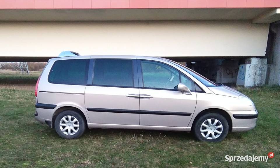 Peugeot 807 BLPG 22 NOWY PRZEGLĄD2002r Konin sprzedam