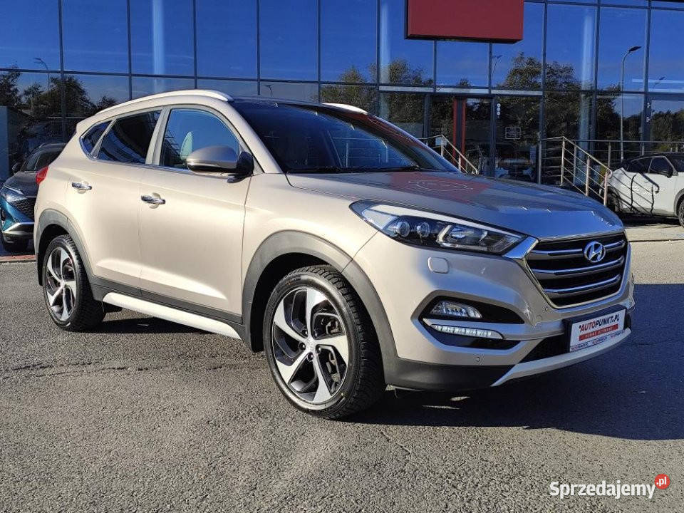 HYUNDAI Tucson 2017r salon LED klima aut navi el Kraków