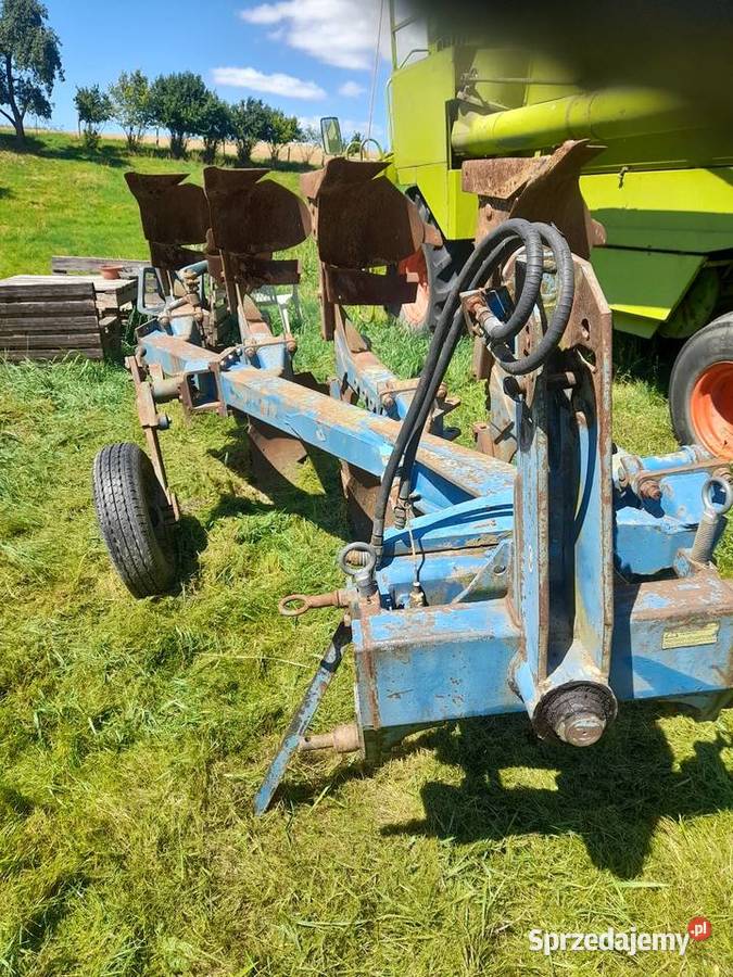 Pług rabewerk obrotowy 4 skibowy zabezpieczenia dolnośląskie sprzedam