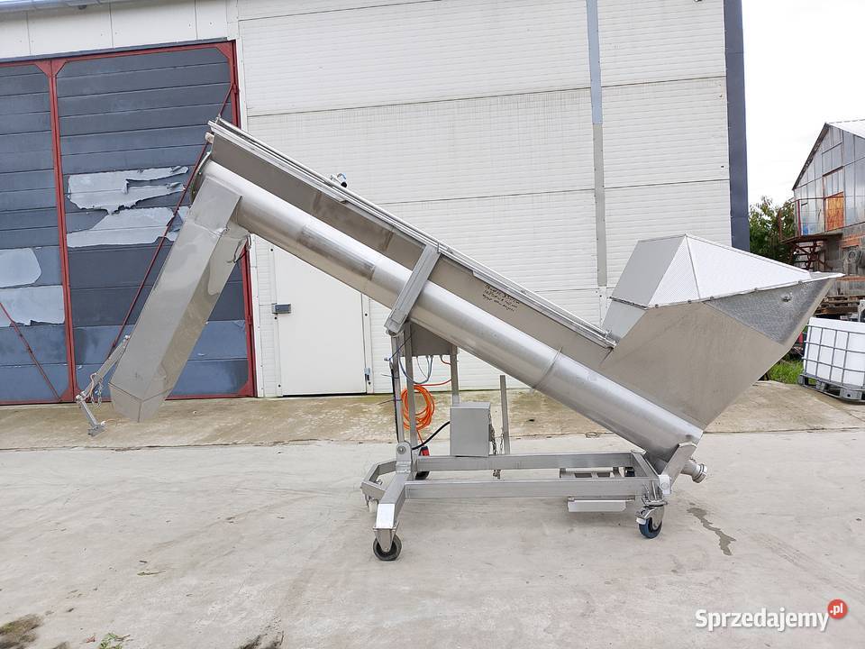 Podajnik ślimakowy ze stali nierdzewnej Pleszew