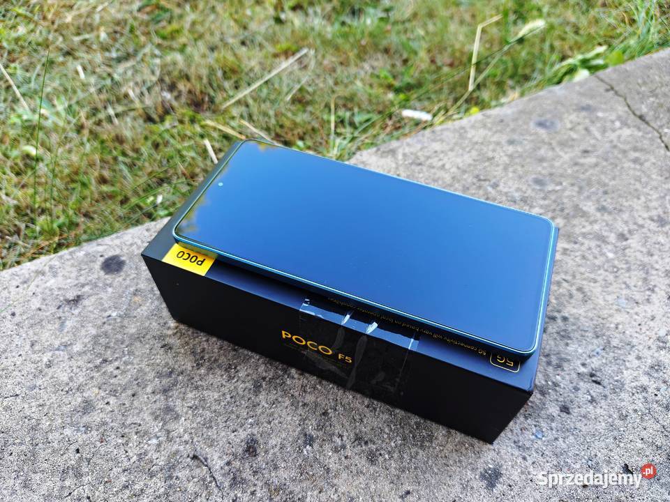 Telefon Poco F5 Piękny stan Komplet menu Bez śląskie Niegowonice