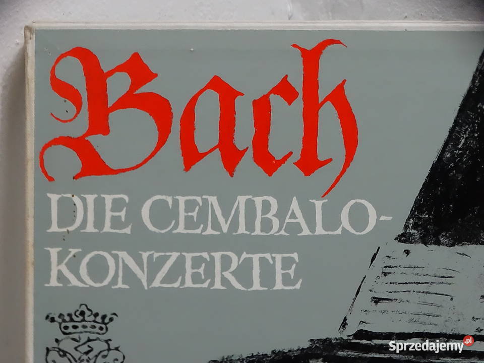 Johann Sebastian Bach Die Cembalo Konzerte Box 5 Płyty i kasety Biłgoraj