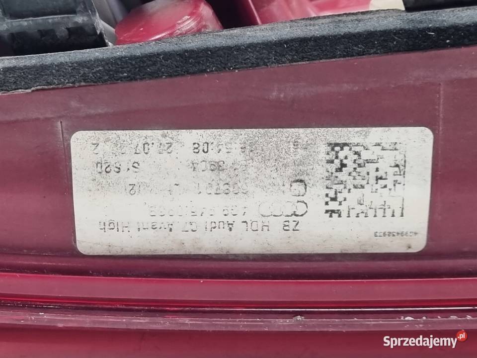 Audi A6 C7 KOMBI LED 1014r TYLNIA TYLNA LAMPA osobowe Rudka sprzedam