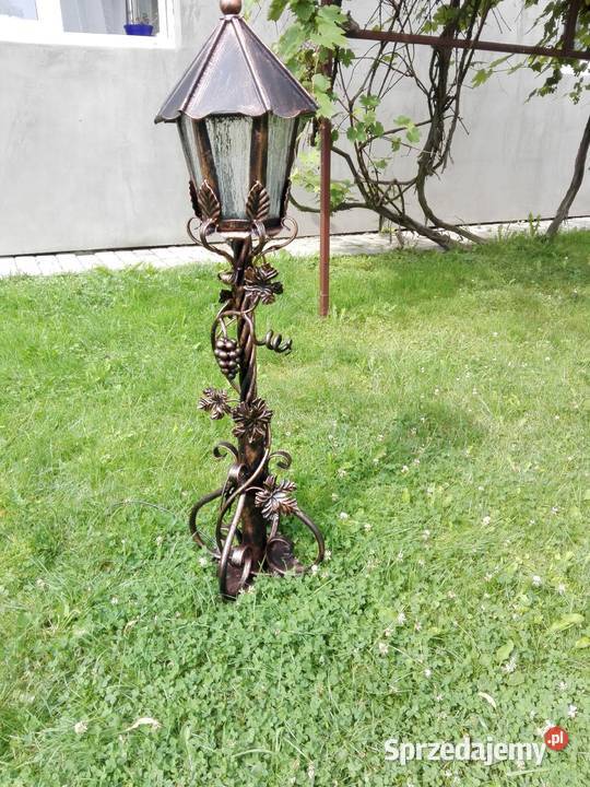 Lampa stojaca 120 kuta ocynk Gdów