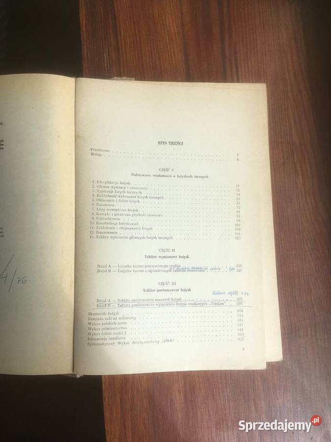 Sprzedam Super dokładny Katalog łożysk z Kraków