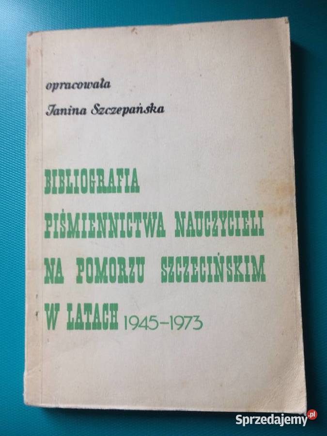 3458 Bibliografia Na Pomorzu Szczecińskim Szczecin