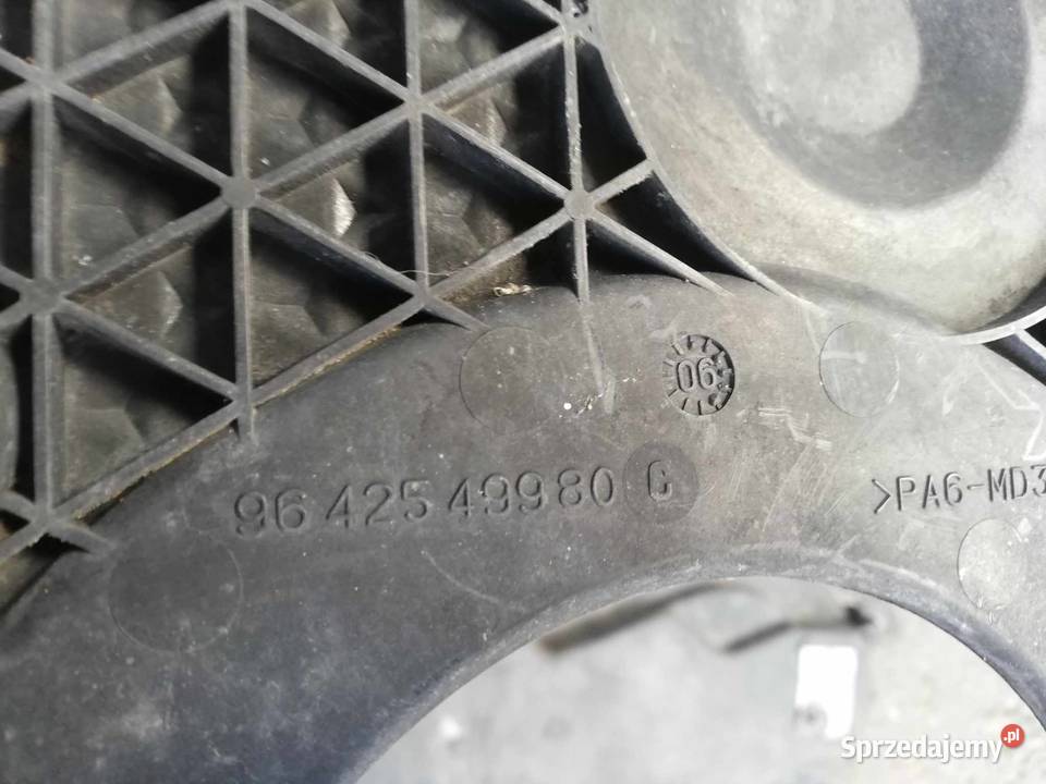 OSŁONA OBUDOWA ROZRZĄDU DOLNA CITROEN C4 PICASSO Ostrów Wielkopolski