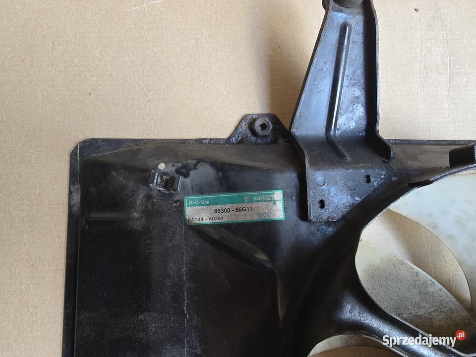 Suzuki Ignis II MH Subaru G3X Justy wentylator