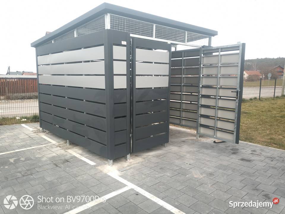 NOWOCZESNA WIATA ŚMIETNIKOWA PANELOWA Każdy Warszawa