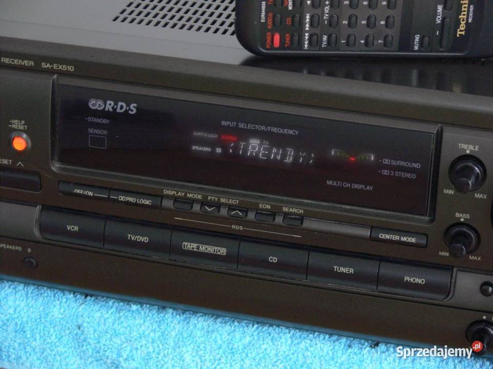 Amplituner Technics SAXE510 pilot mocny WYSYŁKA Jasło