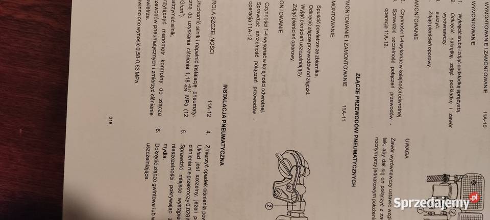 Instrukcja napraw Massey Ferguson 255 Pozostałe podkarpackie Stalowa Wola