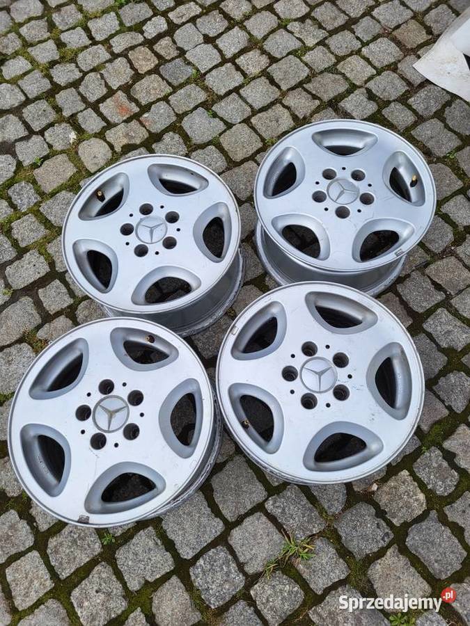 FELGI 4 SZTUKI 5X112 ALU MERCEDES 15 DEKIELKI aluminiowe Rybnik