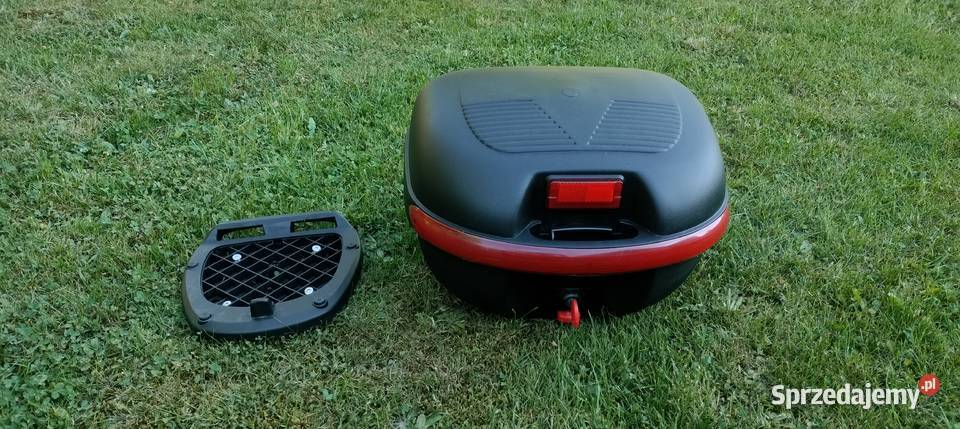 Kufer 30L na jeden kask Bagażniki, stelaże i oparcia śląskie Łaziska Górne sprzedam