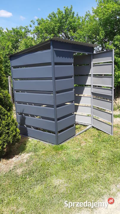 Garaż Blaszany WIATA ŚMIETNIKOWA Wiatka Romstal Kraków
