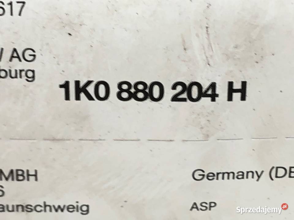 PODUSZKA POWIETRZNA PASAŻERA VW GOLF PLUS V osobowe Poduszki powietrzne