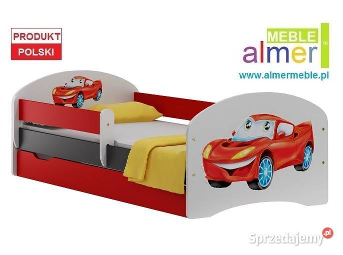 SUPER CAR N20S łóżko dziecięce z SZUFLADĄ 14070 Tomaszów Lubelski