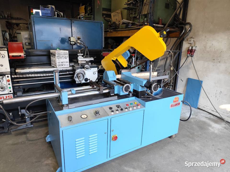 DodaPiła taśmowa automatyczna z podajnikiem Maków Podhalański