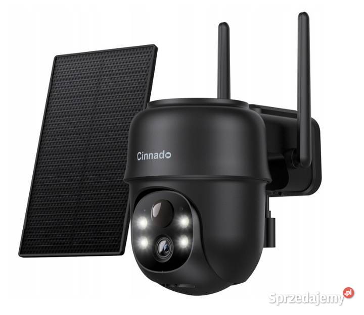 Kamera Solarna WiFi Cinnado B6 2K Pełna Ochrona sprzedam